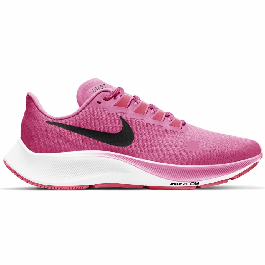 Footwear * | Nike Women'S Zoom Pegasus 37 (602 Pink Glow/Black-Platinum Violet-White)