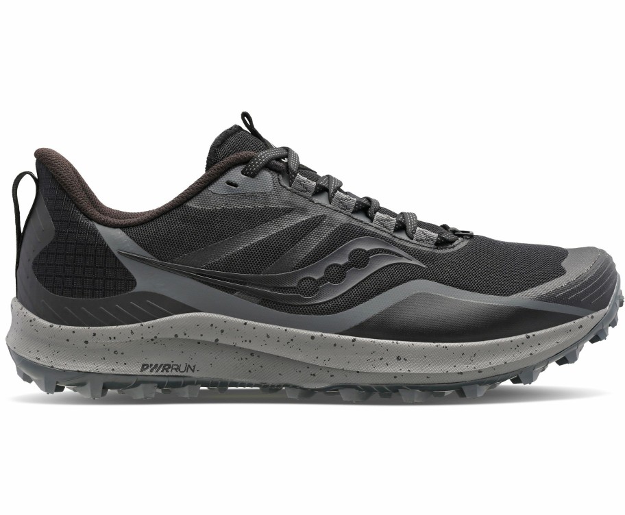 Footwear * | Saucony Women'S Peregrine 12 (05 Black/Charcoal)