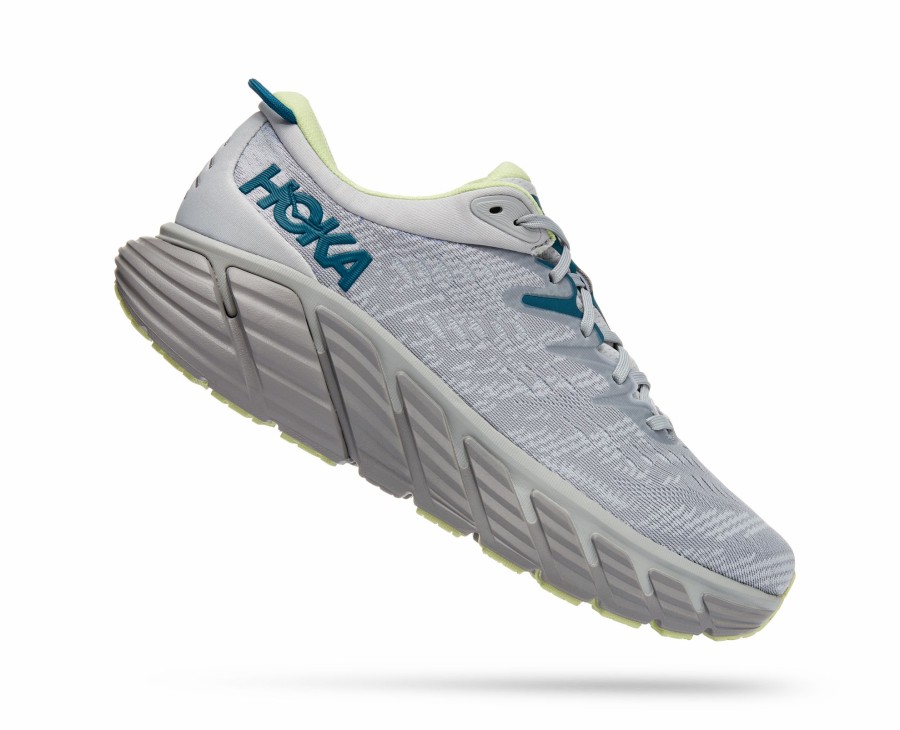 Footwear * | Hoka Men'S Gaviota 4 Wide (Hmbt Harbor Mist/Butterfly)