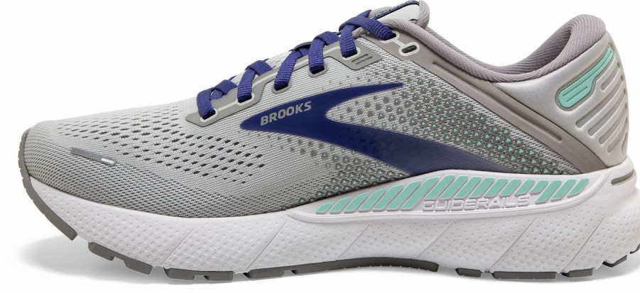 Footwear * | Brooks Women'S Adrenaline Gts 22 (045 Alloy/Blue/Green)