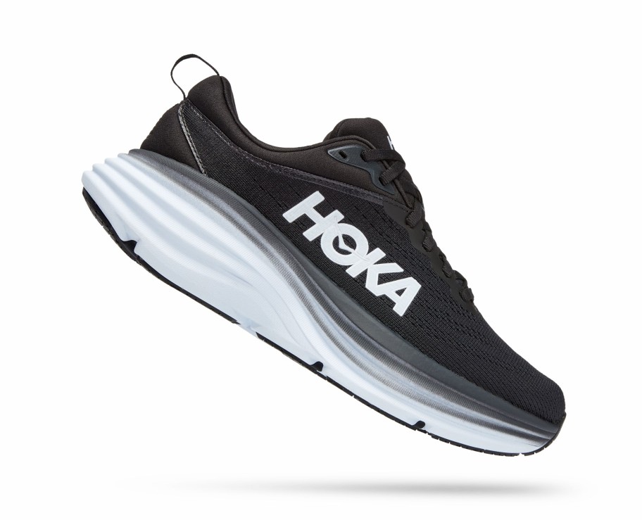 Footwear * | Hoka Women'S Bondi 8 (Bwht Black/White)