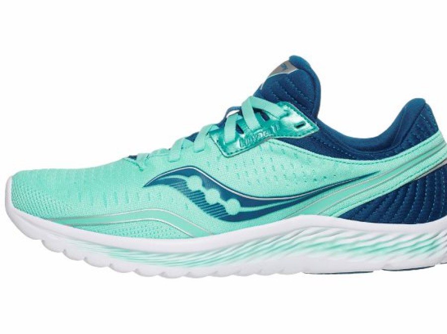 Footwear * | Saucony Women'S Kinvara 11 (25 Aqua/Blue)