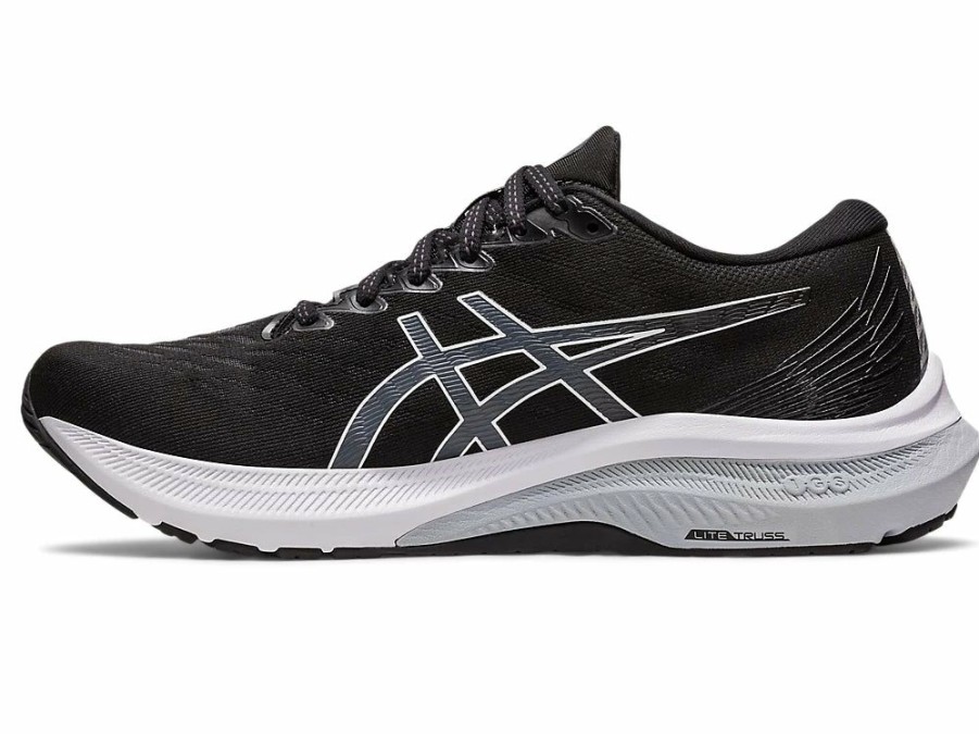 Footwear * | Asics Women'S Gt-2000 11 Wide (004 Black/White)