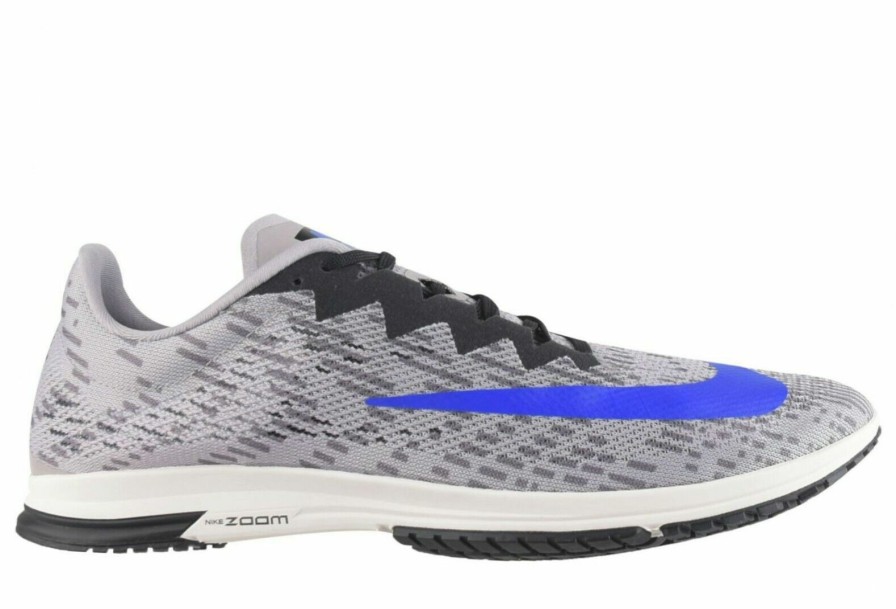 Footwear * | Nike Unisex Air Zoom Streak Lt 4 (002 Atmosphere Grey/Racer Blue)