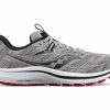 Footwear * | Saucony Men'S Omni 21 (20 Alloy/Garnet)