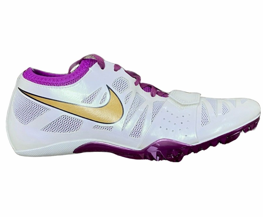 Footwear * | Nike Women'S Zoom Celar 4 (174 White/Metallic Bronze-Vivid Grape)