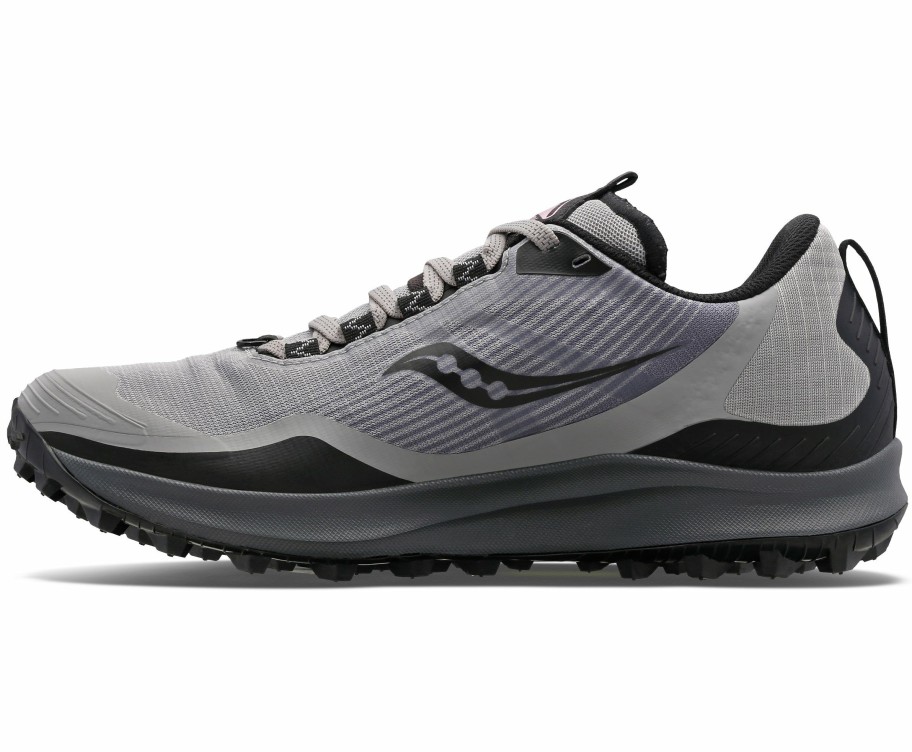 Footwear * | Saucony Women'S Peregrine 12 Gtx (15 Alloy/Quartz)