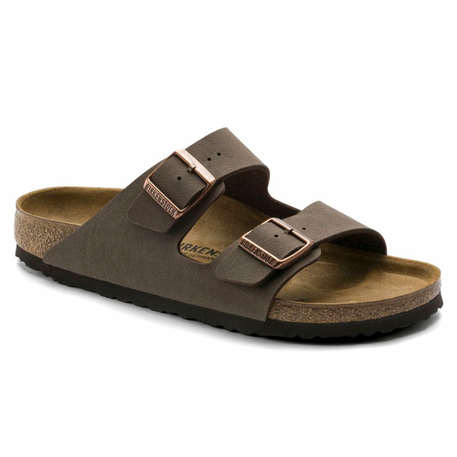 Sandals * | Women'S Birkenstock Arizona Mocha Birkibuc Birk-151183