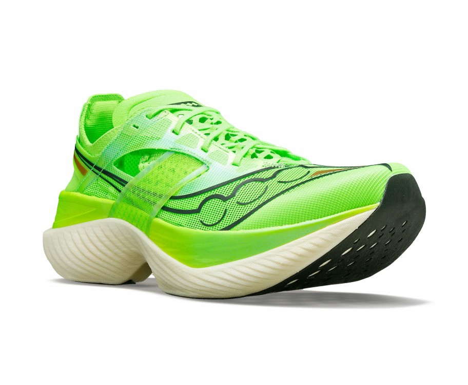 Footwear * | Saucony Women'S Endorphin Elite (30 Slime)