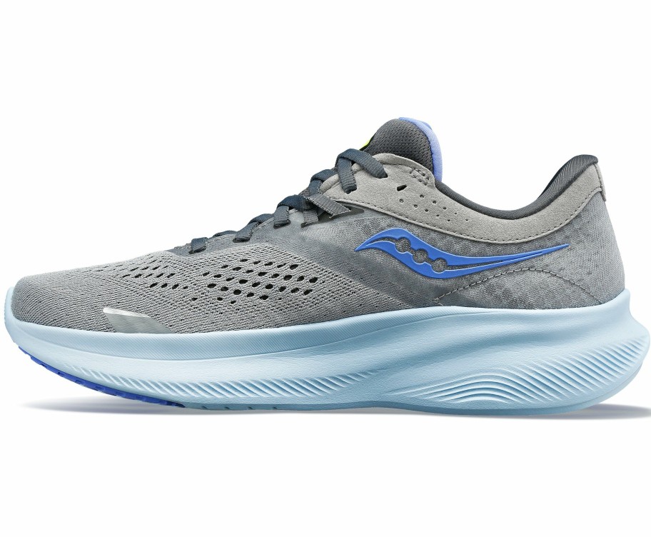 Footwear * | Saucony Women'S Ride 16 (15 Fossil/Pool)