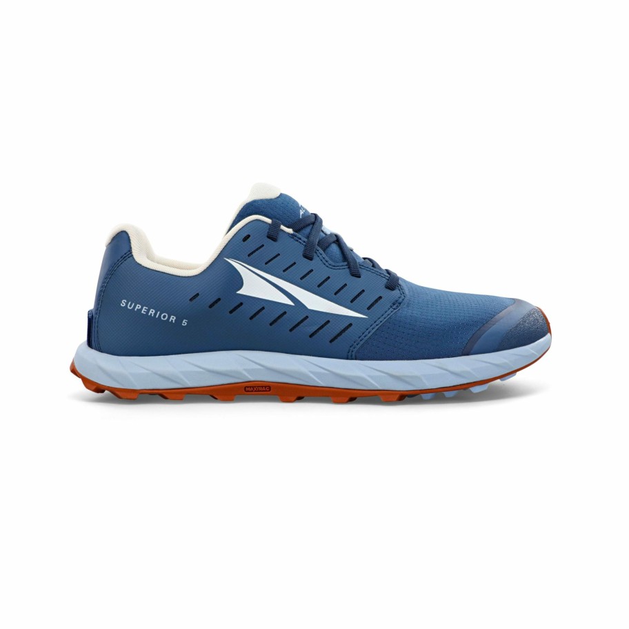 Footwear * | Altra Men'S Superior 5 (419 Mineral Blue)