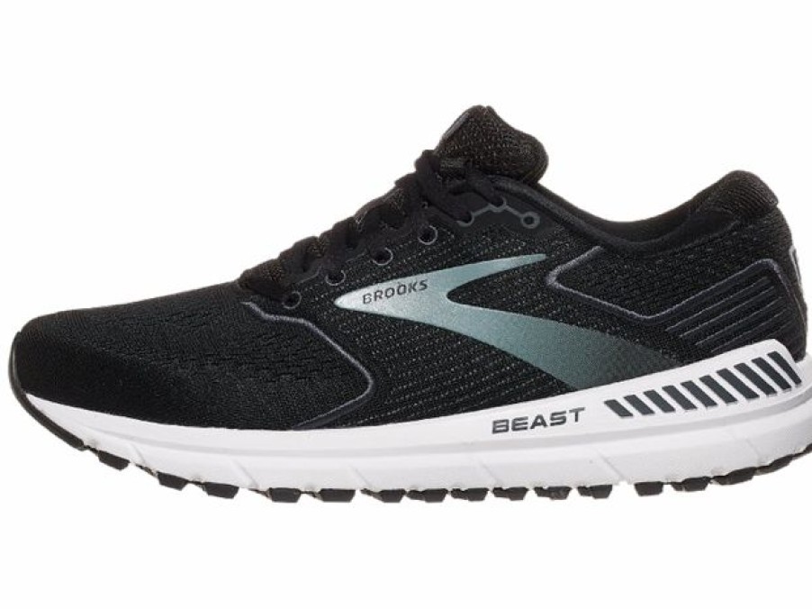 Footwear * | Brooks Men'S Beast '20 2E Wide (051 Black/Ebony/Grey)