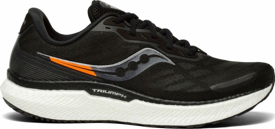 Footwear * | Saucony Men'S Triumph 19 (10 Black/White)