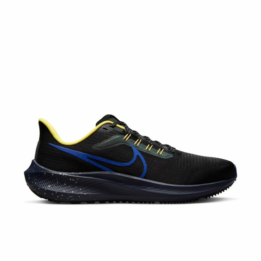 Footwear * | Nike Men'S Air Zoom Pegasus 39 (001 Black/Hyper Royal/Thunder Blue)