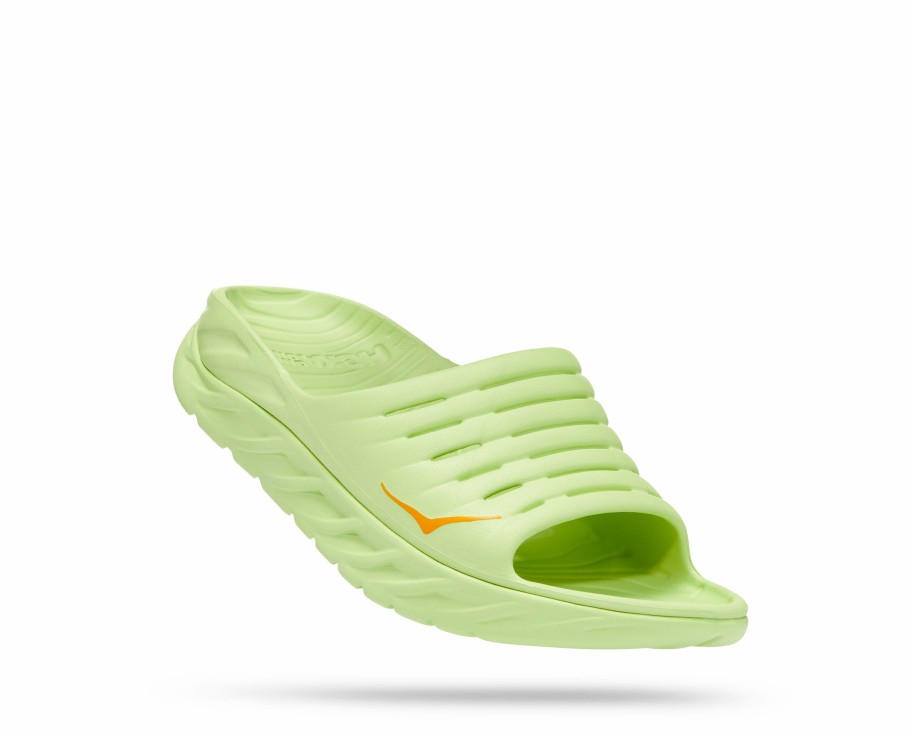 Footwear * | Hoka Unisex Ora Recovery Slide (Bryw Butterfly/Radiant Yellow)