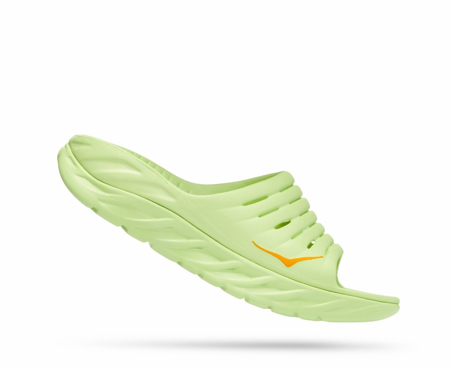 Footwear * | Hoka Unisex Ora Recovery Slide (Bryw Butterfly/Radiant Yellow)