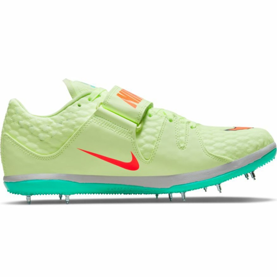 Footwear * | Nike Unisex High Jump Elite (700 Barely Volt/Hyper Orange/Dynamic Turquoise)