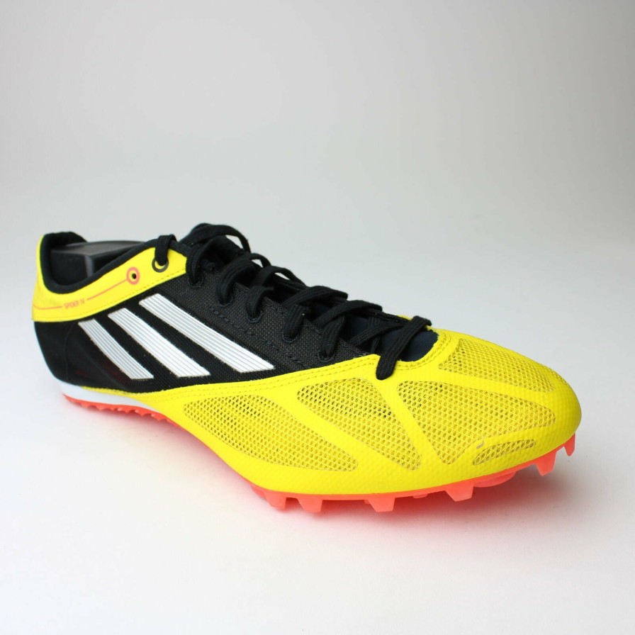 Footwear * | Adidas Men'S Spider 4 (Vivid Yellow/Metallic Silver/Black)