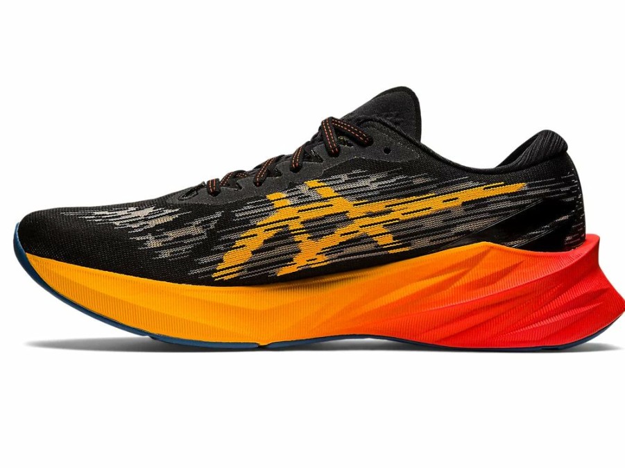 Footwear * | Asics Men'S Novablast 3 (001 Black/Amber)