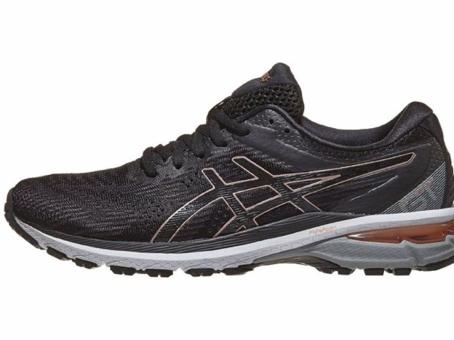 Footwear * | Asics Women'S Gt-2000 8 (002 Black/Rose Gold)