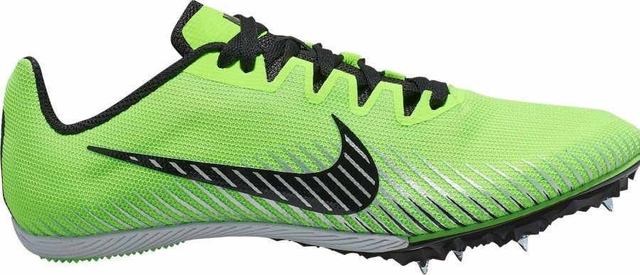 Footwear * | Nike Unisex Zoom Rival M 9 (302 Electric Green/Black-Metallic Silver)