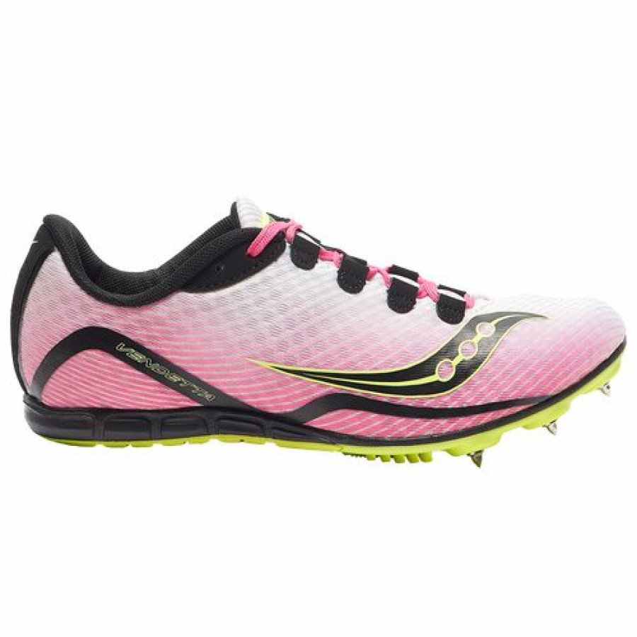 Footwear * | Saucony Women'S Vendetta (3 White/Pink)