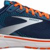 Footwear * | Brooks Men'S Ghost 14 (488 Titan/Teal/Flame)