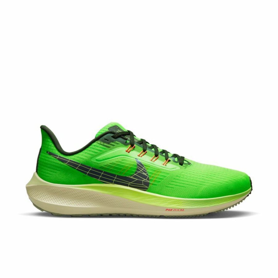 Footwear * | Nike Men'S Air Zoom Pegasus 39 (343 Scream Green/Black/Coconut Milk/Honeydew)