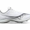 Footwear * | Saucony Men'S Velocity Mp (01 White/Silver)