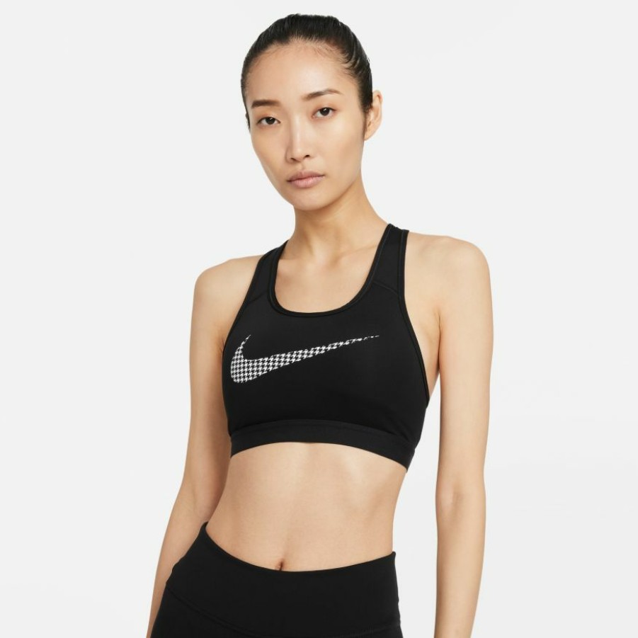 Bras * | Women'S Nike Swoosh Icon Clash Bra Dd1141-010