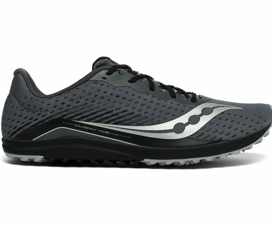 Footwear * | Saucony Men'S Kilkenny Xc 8 (2 Black/Silver)