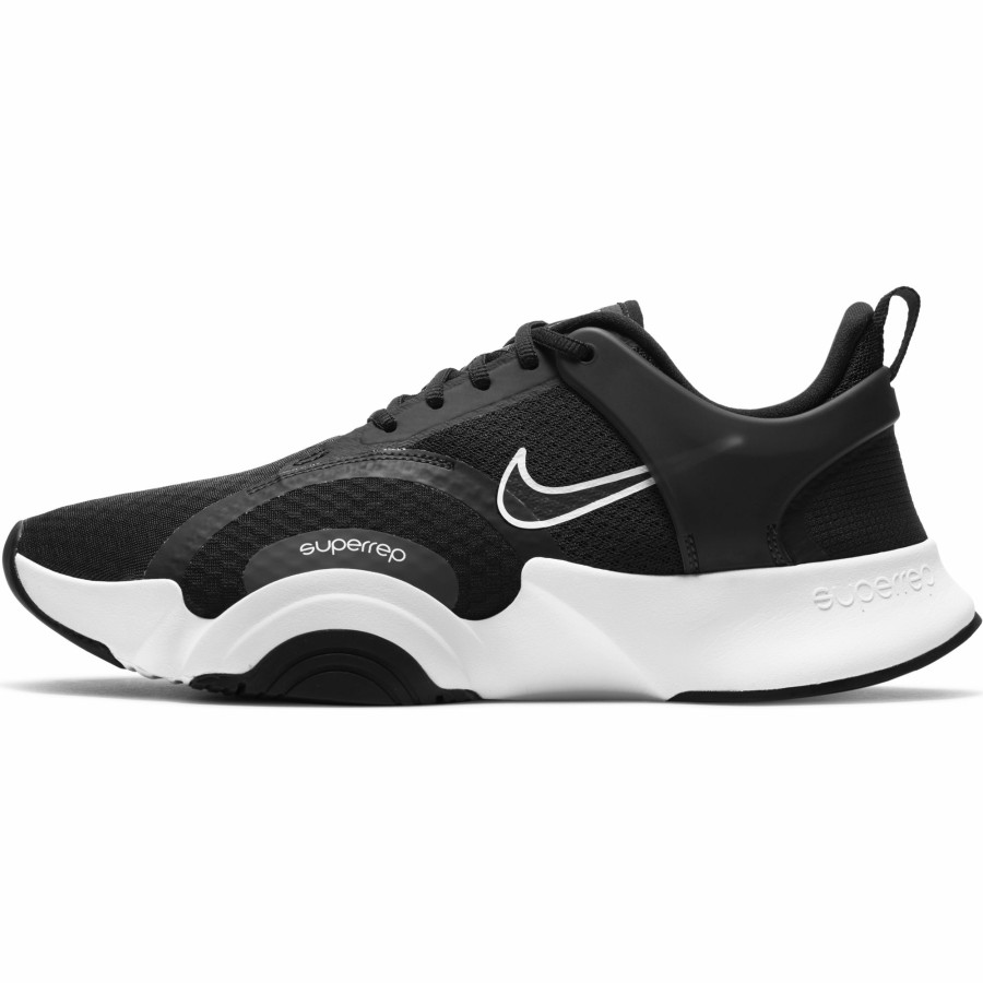 Footwear * | Nike Men'S Superrep Go 2 (010 Black/White-Anthracite-Blackened Blue)