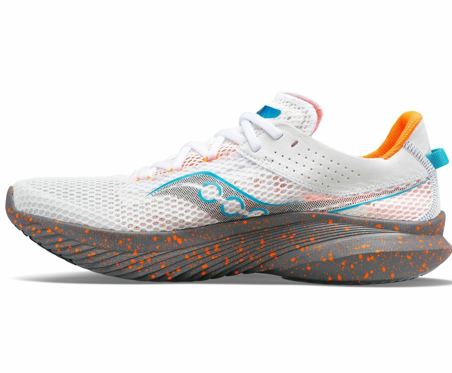 Footwear * | Saucony Men'S Kinvara 14 (85 White/Gravel)