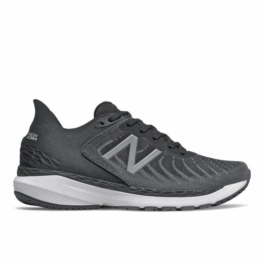 Footwear * | New Balance Men'S 860 V11 (B Black/White/Lead)