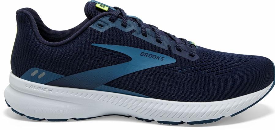 Footwear * | Brooks Men'S Launch 8 (490 Peacoat/Legion Blue/Nightlife)