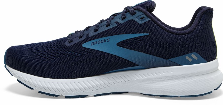 Footwear * | Brooks Men'S Launch 8 (490 Peacoat/Legion Blue/Nightlife)