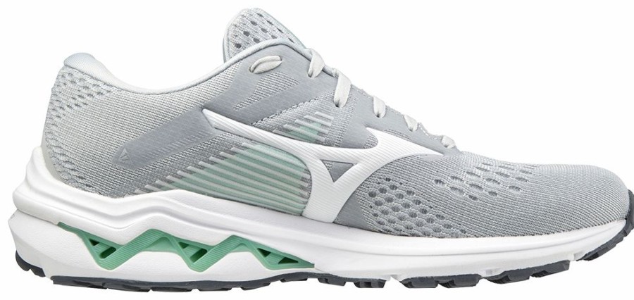 Footwear * | Mizuno Women'S Wave Inspire 17 (Hm00 -Harbor Mist/White)