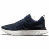 Footwear * | Nike Men'S React Infinity Run Flyknit 2 (401 Thunder Blue/Black/College Navy)