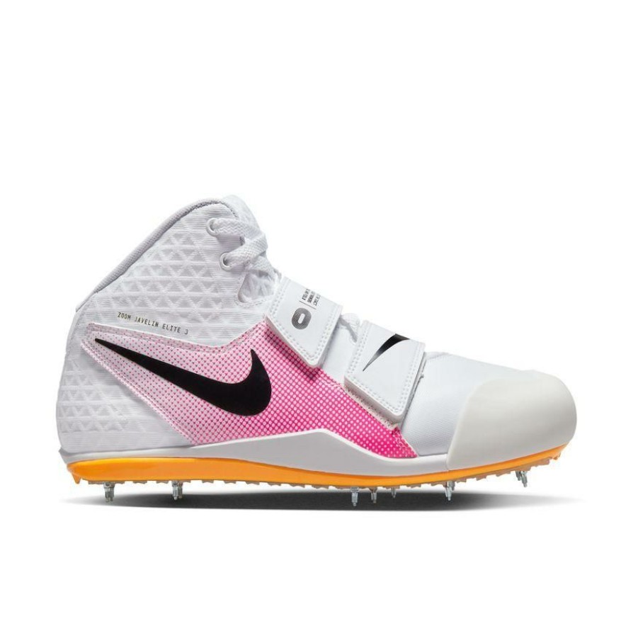 Footwear * | Nike Unisex Zoom Javelin Elite 3 (101- White/Black-Laser Orange)