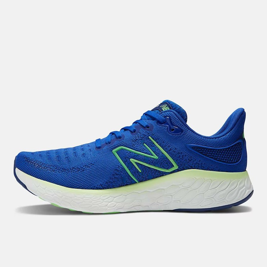 Footwear * | New Balance Men'S Fresh Foam X 1080V12 (S Blue/Green Apple/Vibrant Spring)