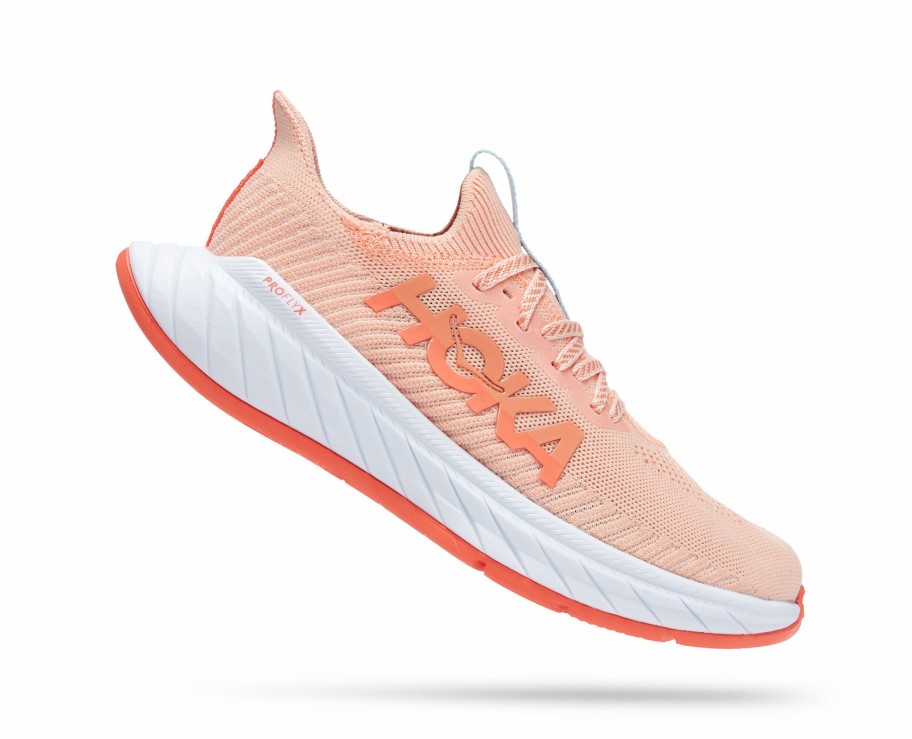 Footwear * | Hoka Women'S Carbon X 3 (Ppssg Peach Parfait/Summer Song)