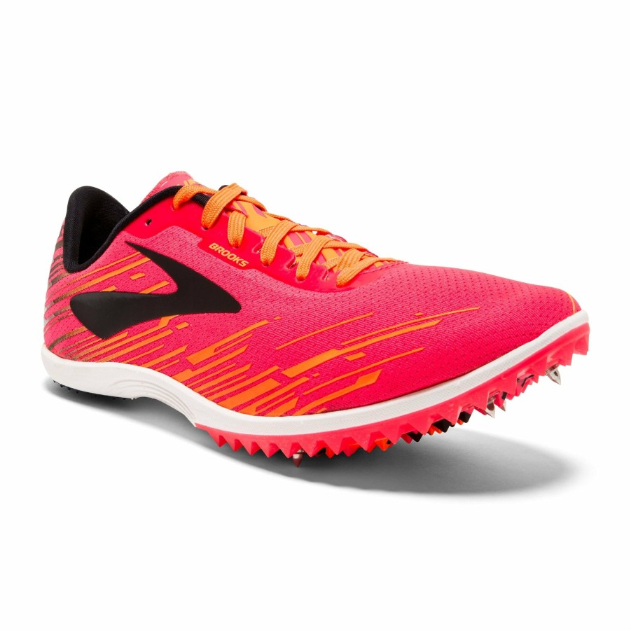 Footwear * | Brooks Women'S Mach 18 (667 Pink/Orange/Black)