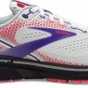 Footwear * | Brooks Women'S Ghost 14 (192 White/Purple/Coral)