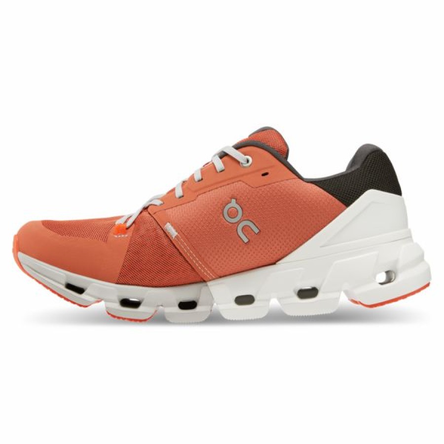 Footwear * | On Men'S Cloudflyer 4 (Ginger/White)