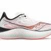 Footwear * | Saucony Women'S Endorphin Pro 3 (85 Black/White/Vizi Red)