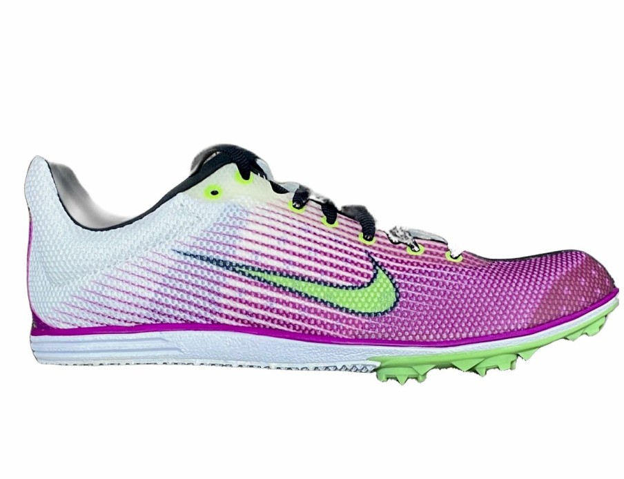 Footwear * | Nike Women'S Zoom Rival D 7 (105 White/Black-Vivid Grape)