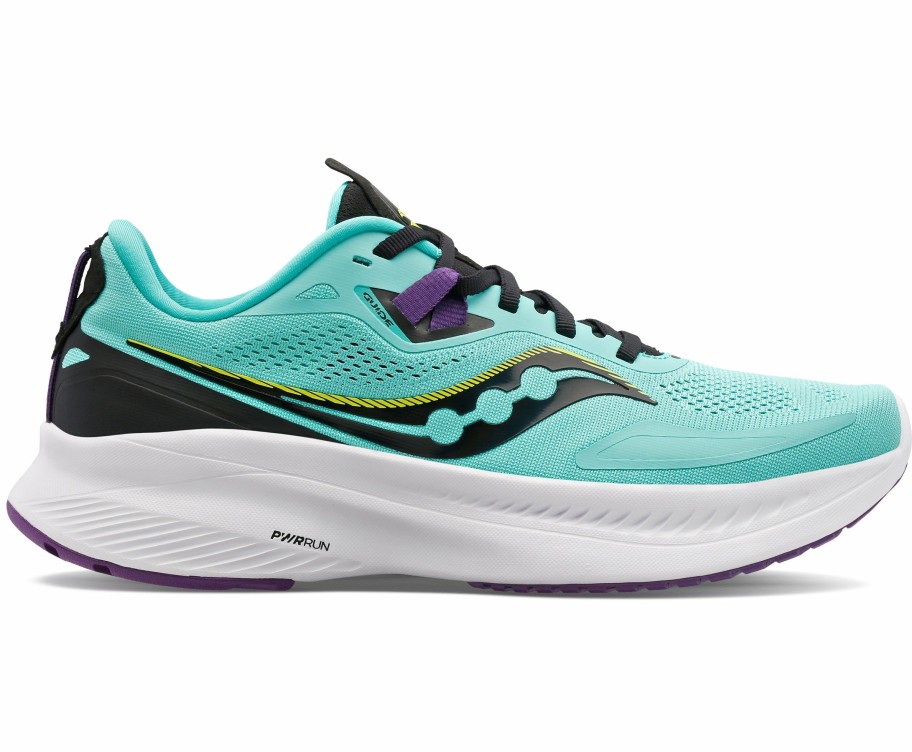 Footwear * | Saucony Women'S Guide 15 (26 Cool Mint/Acid)