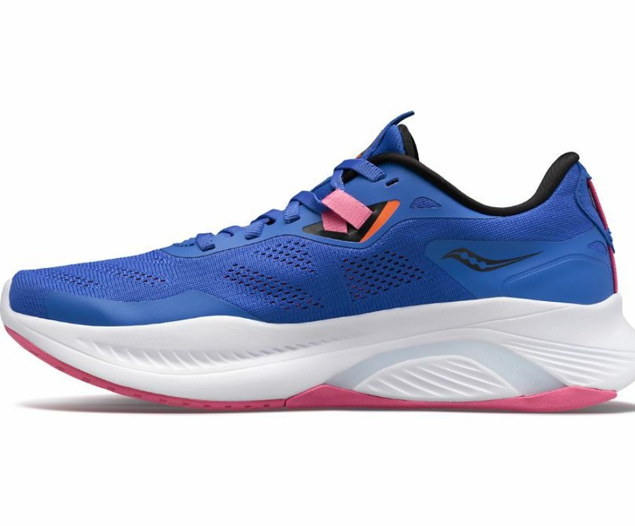 Footwear * | Saucony Women'S Guide 15 (125 Blue Raz/Zest)