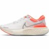 Footwear * | Nike Women'S Zoomx Invincible Run Flyknit (100 White/Metallic Silver/Bright Mango)