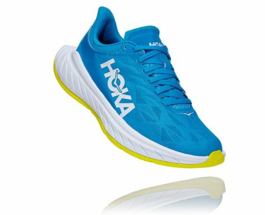 Footwear * | Hoka Women'S Carbon X 2 (Dbctr Diva Blue/Citrus)